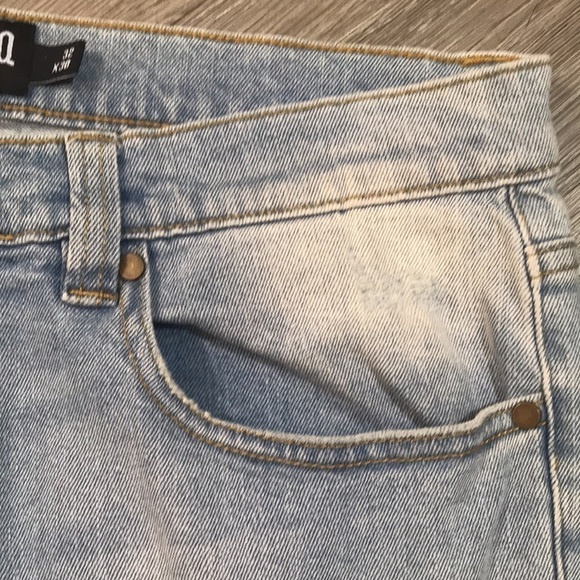 RSQ “London Skinny” Light Wash Distressed Stretch Jeans  size 32x30 - Picture 10 of 12